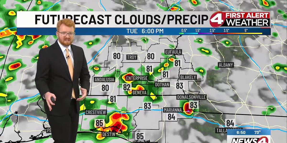 More Rain Tuesday, Then Summer Heat Starts Returning