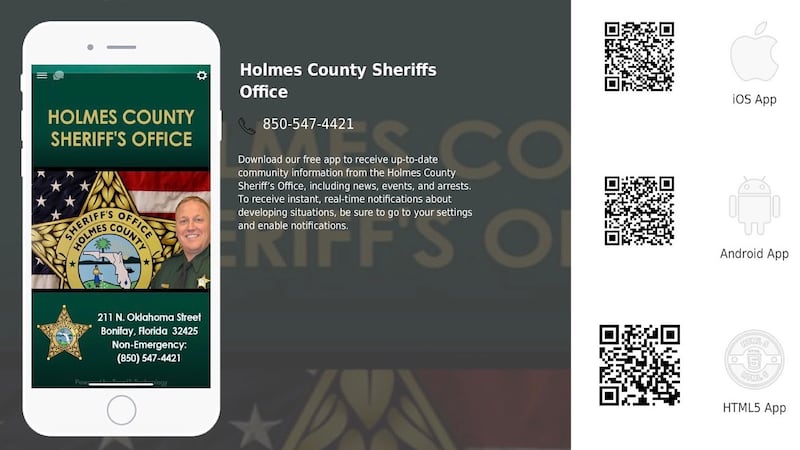 Holmes County Sheriff Office unveils app for residents
