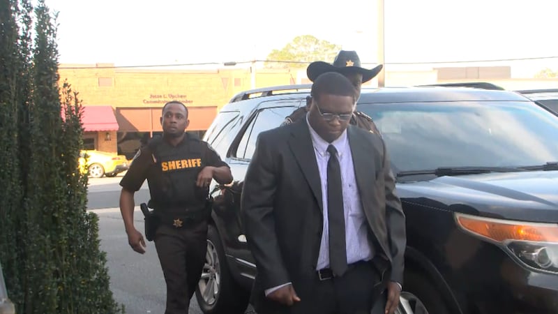 Ibraheem Yazeed, who is accused of kidnapping and killing Aniah Blanchard in 2019, arrives at...