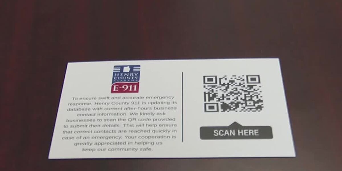 Security Code Go Henry Henry County E-911 launches safety QR code