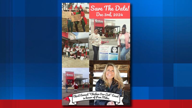 This year’s “Chicken Our List” Toy Drive is being dedicated to Pam Miles, the former executive...
