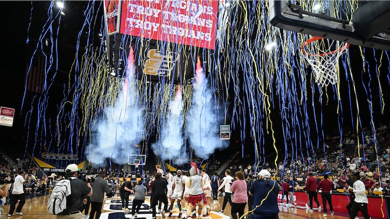 For the second time in a row, the Troy men’s basketball team became Sun Belt Conference...