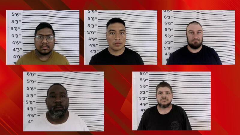 Saiteja Soudary (Top Left), German Osvaldo Cortez (Top Middle), Joshua Shawn Ard (Top Right),...