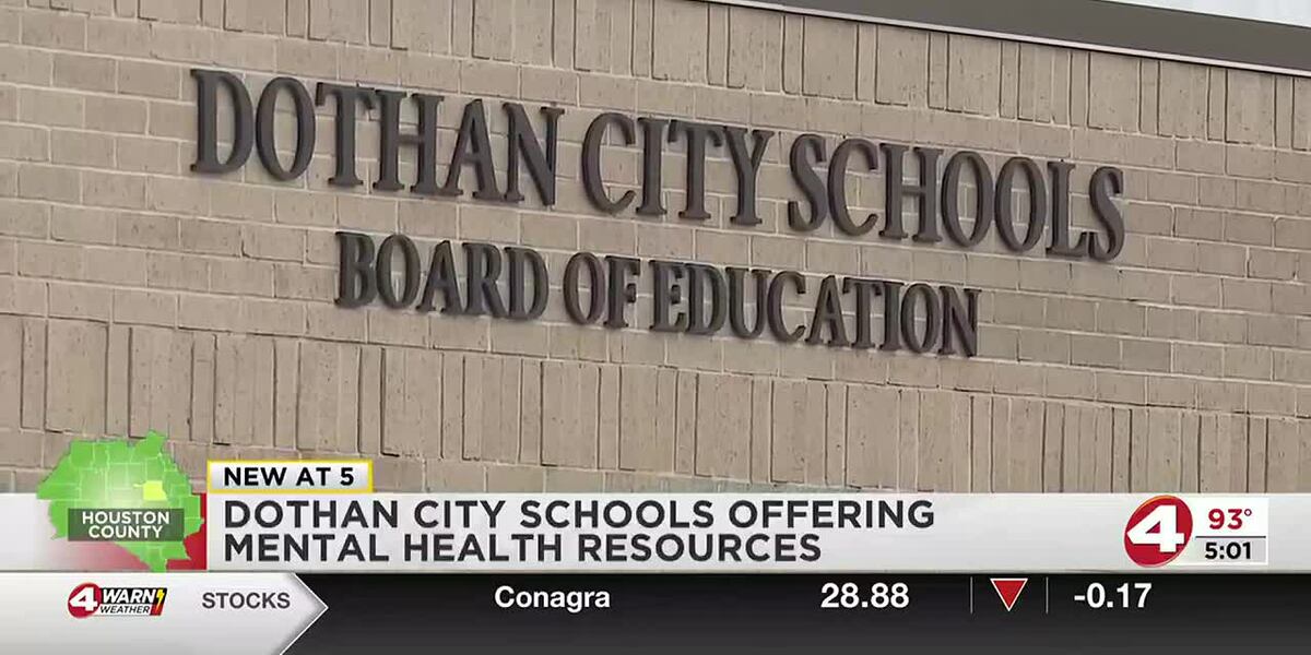 Dothan City Schools offering services to students for their mental health