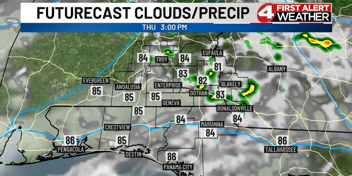 Storms return this afternoon, then summer heat builds through the weekend