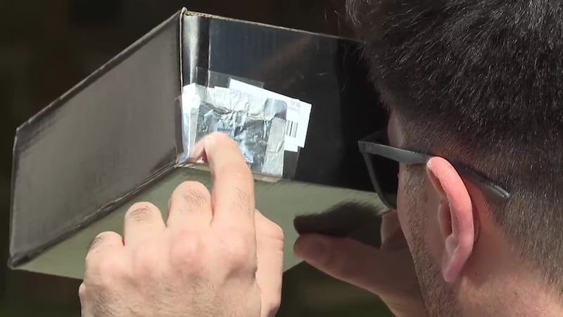 You can easily make a solar projector at home.