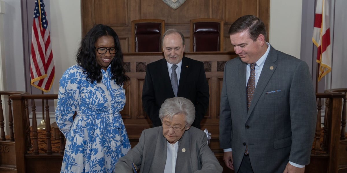 Governor Ivey signs REACH ACT into law, expanding high school diploma program
