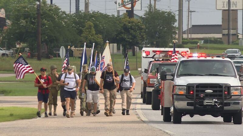 Remembrance Ruck Ruck for Remembrance March honors our nation's fallen heroes.