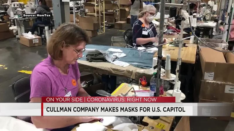 Cullman company makes masks for U.S. Capitol