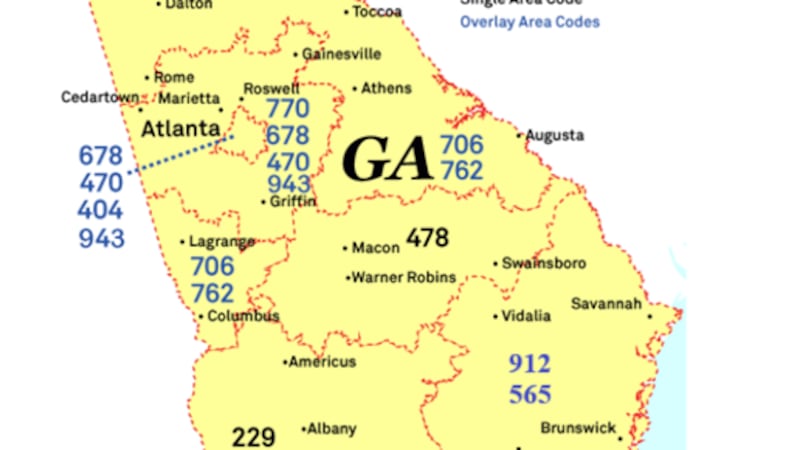 Ga Phone Code Georgia