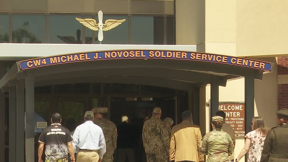 Cw4 R. Michael Rutledge Fort Rucker service center renamed for Medal of Honor recipient, Novosel