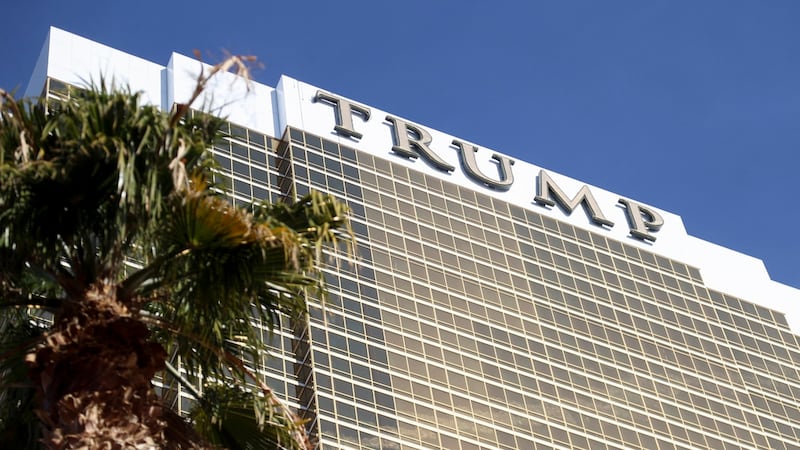 A view of Trump International Hotel in Las Vegas Thursday, Jan. 2, 2025, in Las Vegas.