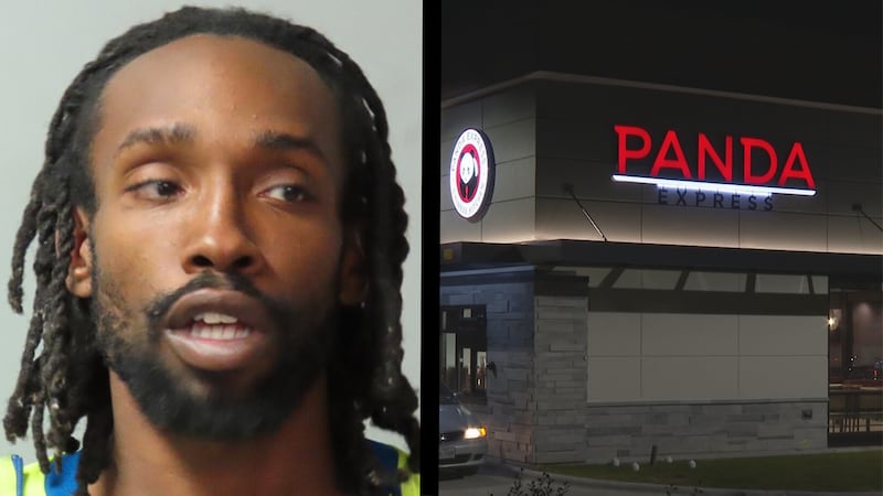 Missouri authorities say Philip Person was arrested for attacking two employees at a Panda...