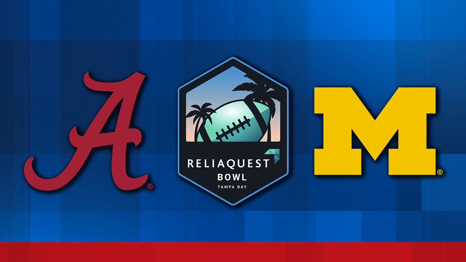 Alabama set for ReliaQuest Bowl vs Michigan, rematch of 2025 Rose Bowl