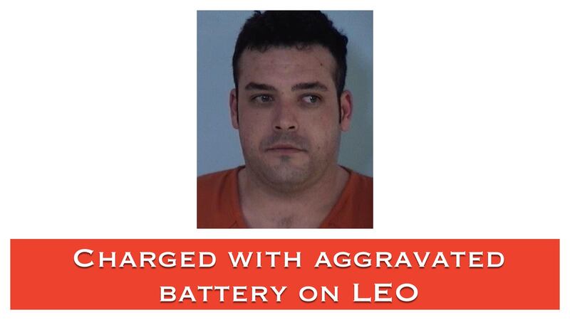 Brandon Messer Freeport man accused of intentionally hitting patrol car with his vehicle