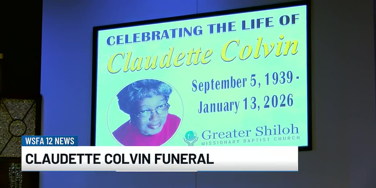 Claudette Colvin honored at memorial service in Birmingham - WTVY