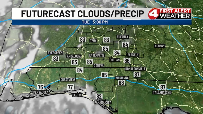 Spring-like warmth finally turns cooler by the end of the week after a mid-week round of...