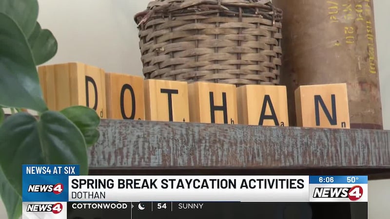 For families staying home in Dothan for spring break, local options offer a full week of...