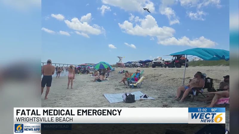 The Town of Wrightsville Beach offered condolences after a person died following a medical...