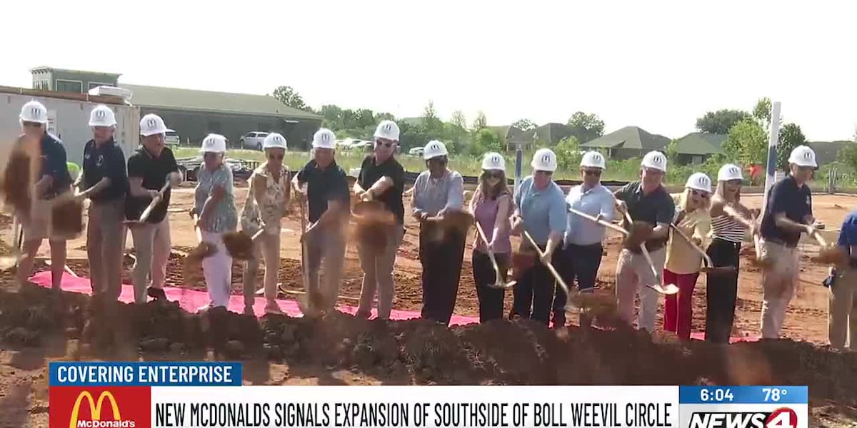 Enterprise adds 2nd McDonald's location to the southside of Boll Weevil Circle