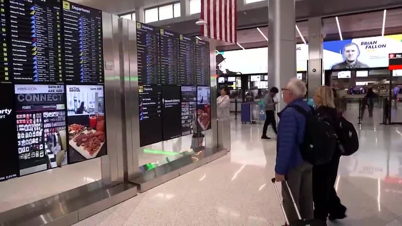 Airlines were required to cut 6% of their flights at 40 major airports. (CNN, WSAW,...